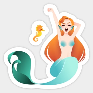 Mermaid Sticker